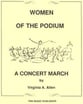 Women of the Podium Concert Band sheet music cover